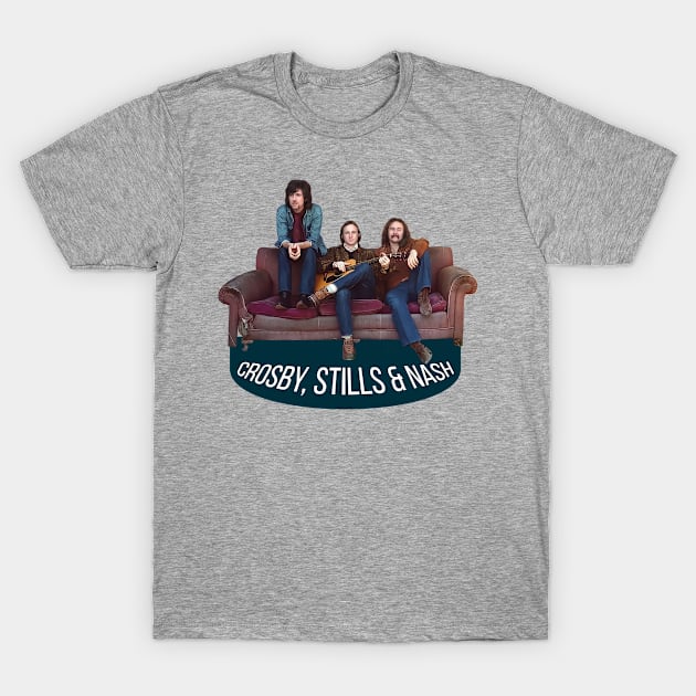 crosby, stills and nash 1 T-Shirt by unknow user